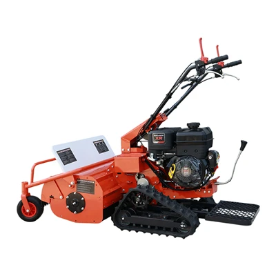 15HP Верижна 860мм косачка със стойка-на платформа